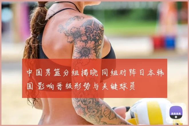中国男篮分组揭晓 同组对阵日本韩国 影响晋级形势与关键球员